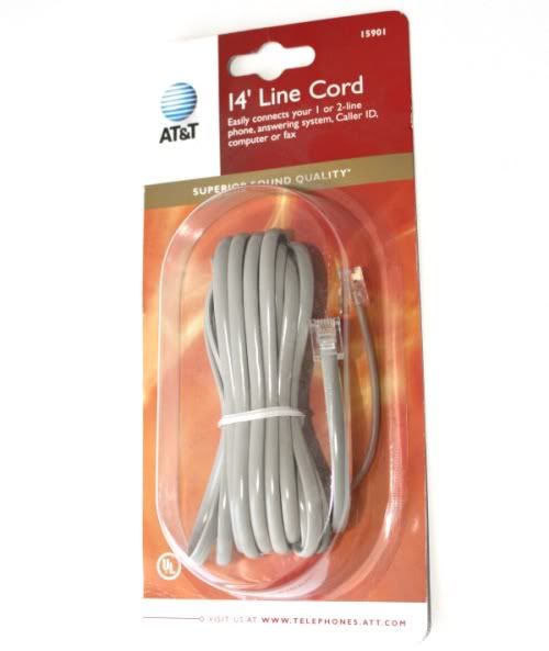 AT&T 14\' line cord