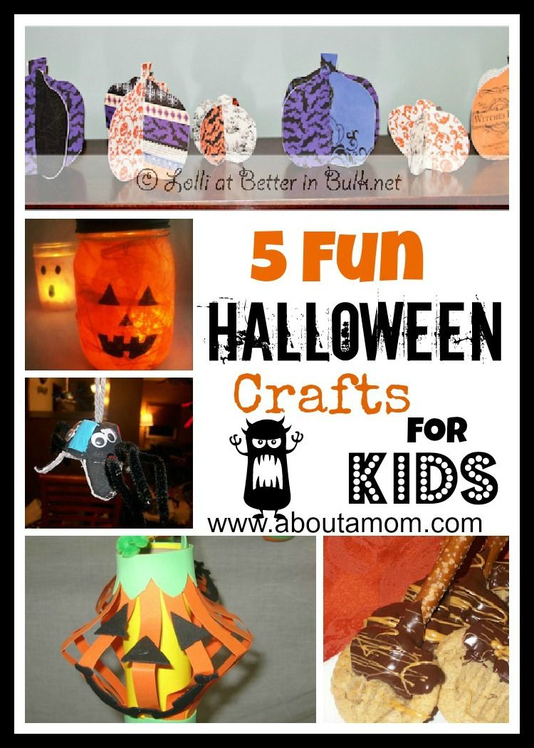 5 Fun Halloween Crafts for Kids - About A Mom