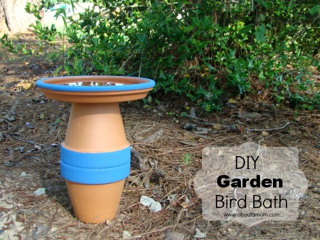 DIY Garden Bird Bath Project - Miracle Gro The Gro Project