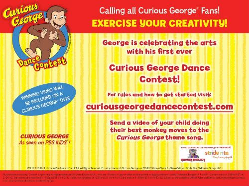 Curious George Dance Contest