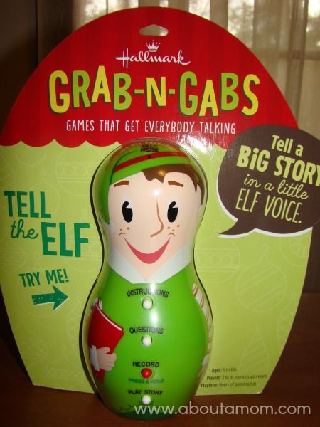 Hallmark Grab N Gabs "Tell the Elf" Game