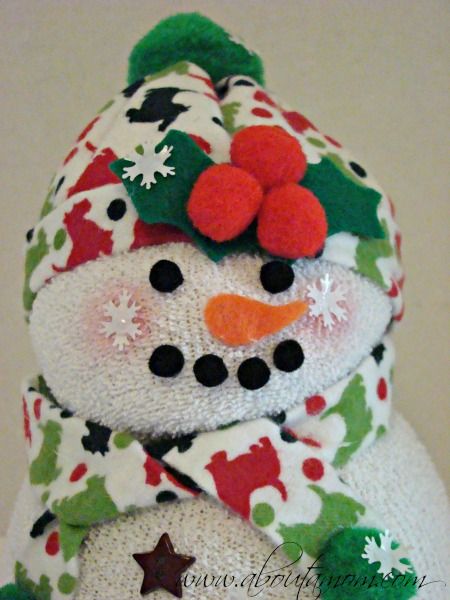 How to Make a Sock Snowman - About A Mom