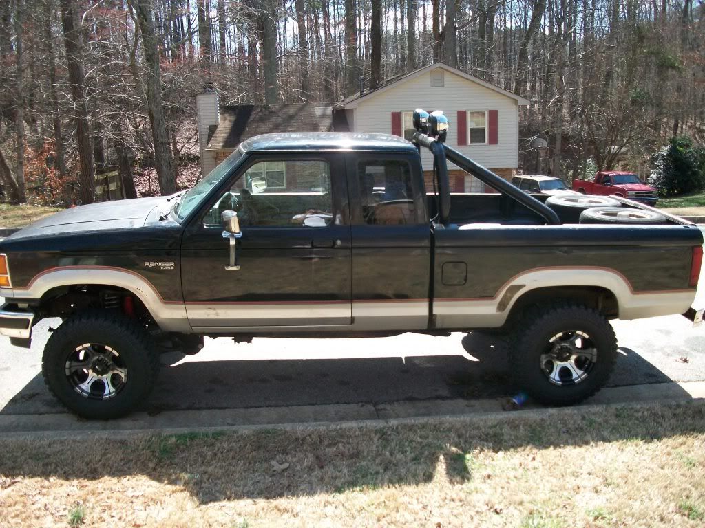 Lifted 1992 Ford Ranger