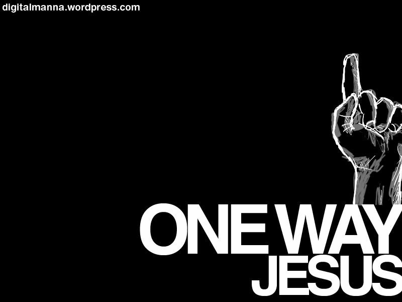 one way jesus shirt