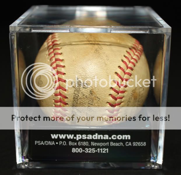 Roberto Clemente Single Signed Auto Baseball PSA/DNA VG+ 3.5 & JSA 