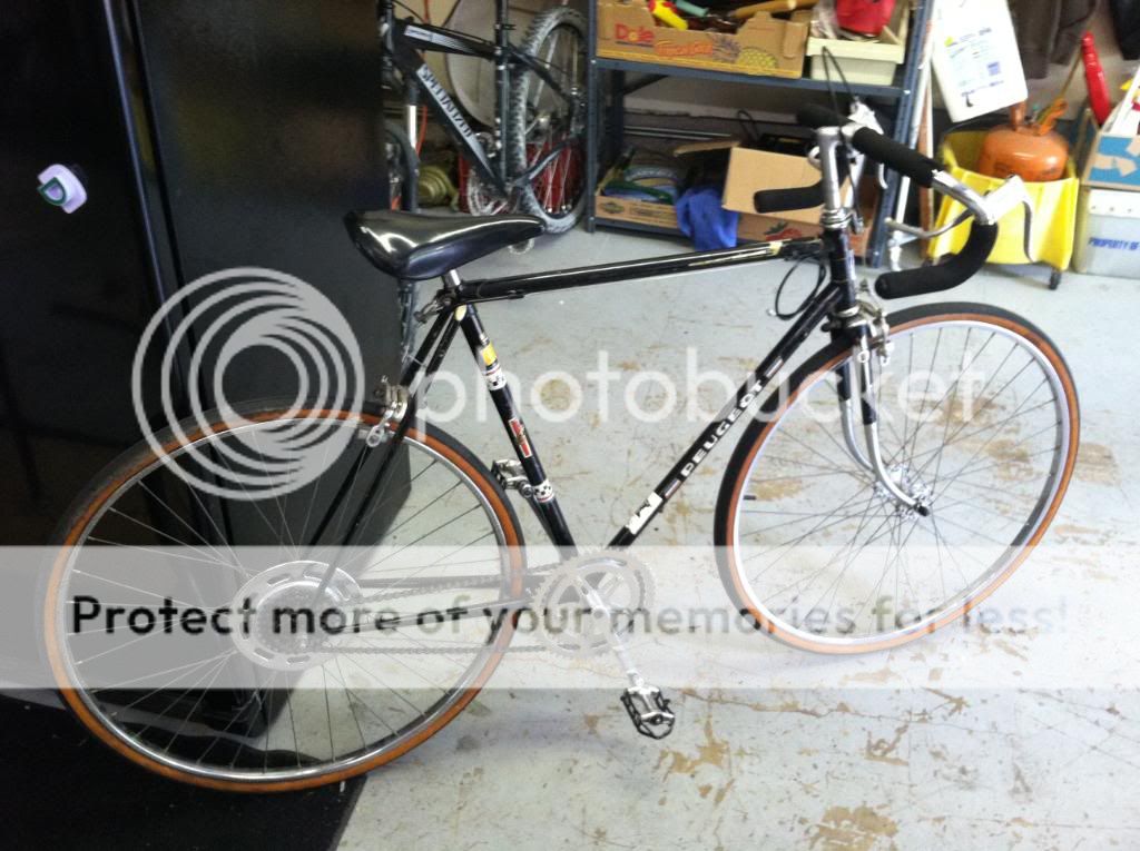 vintage road bike crankset