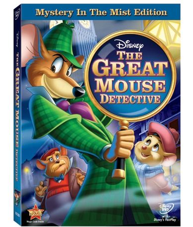 Disney The Great Mouse Detective Mystery in the Mist Edition Blu-ray DVD Combo