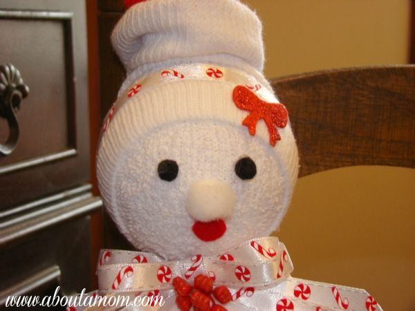 Sock Snowman Craft