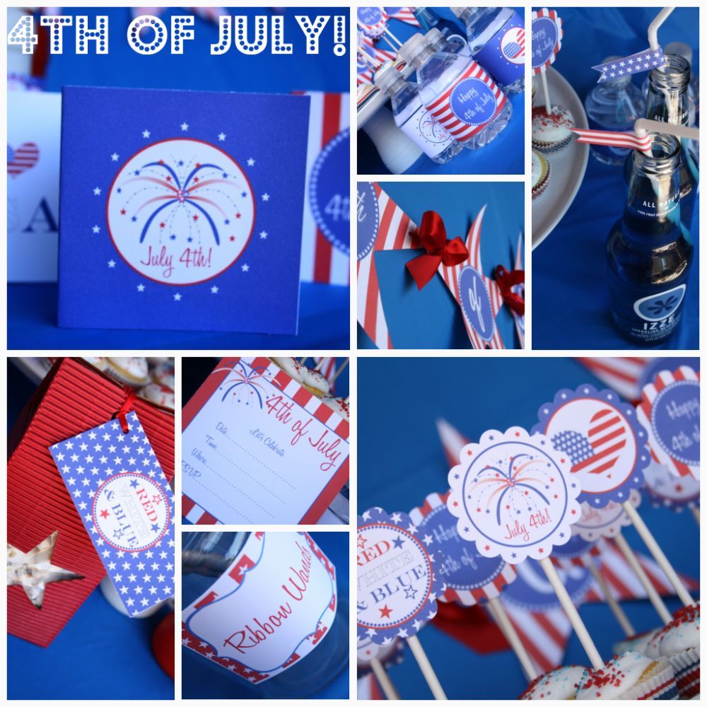 free fourth of july printables