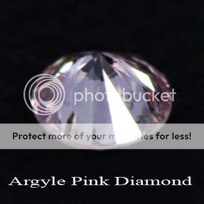 06 cts Natural Rare Fancy Argyle Pink Diamond Gemstone Round Cut 