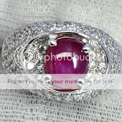   Gold Natural Top Star Ruby Diamond Cocktail Ring $ 20000 mmarket value