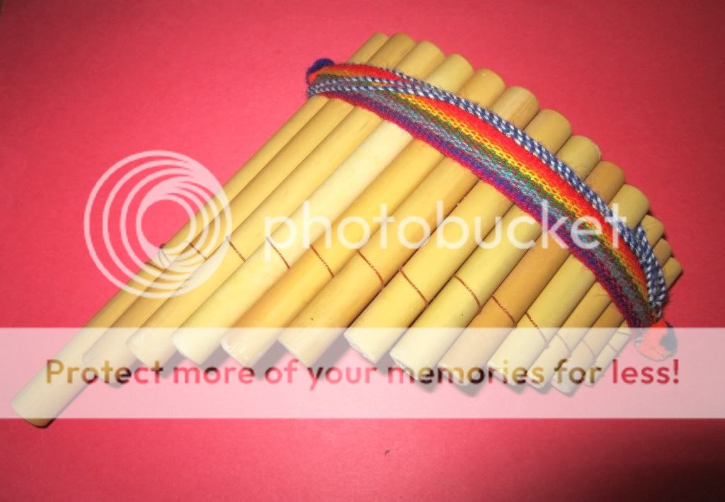 PROFESSIONAL CURVED BAMBOO ANTARA ANDEAN PAN FLUTE CURVED  13  