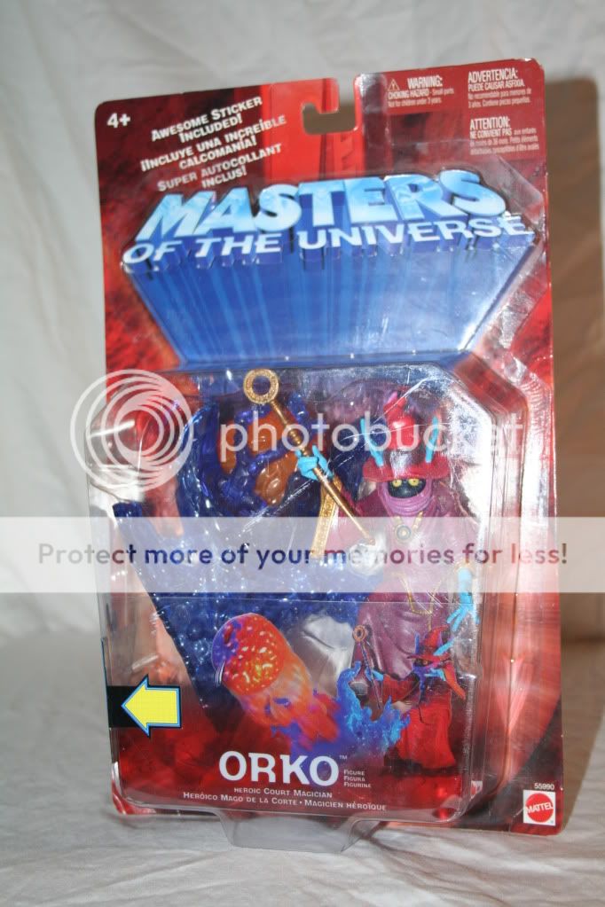 Masters of the Universe Orko and Mini Figures MOTU He Man  