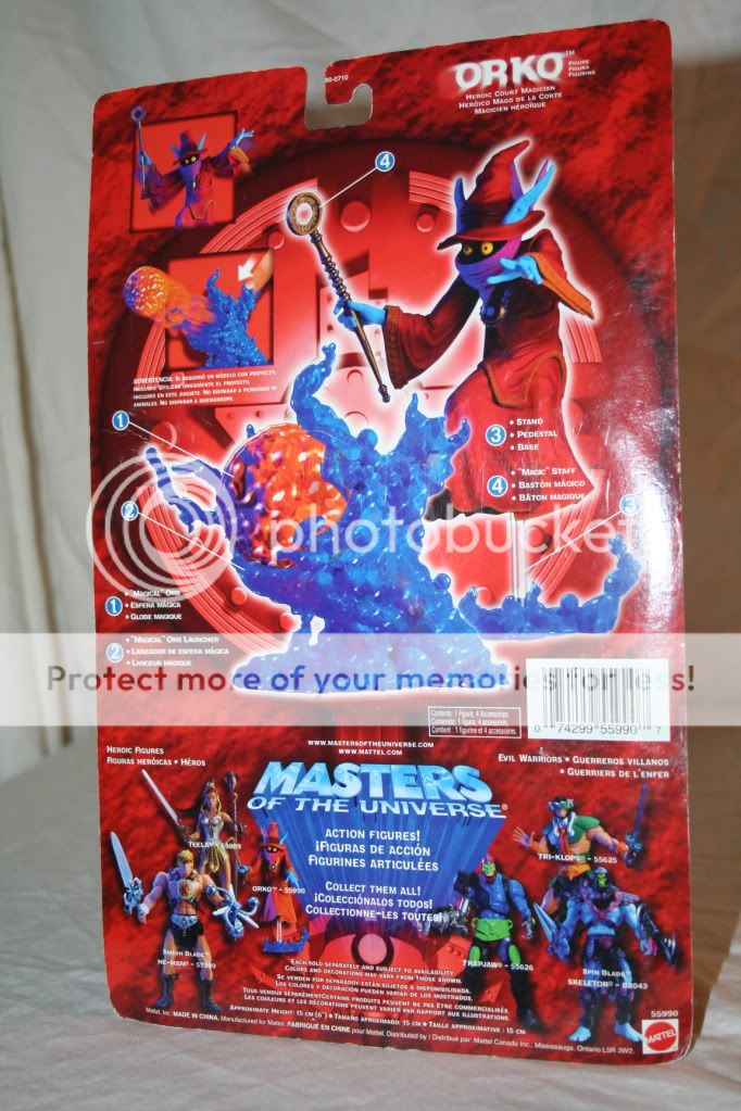 Masters of the Universe Orko and Mini Figures MOTU He Man  